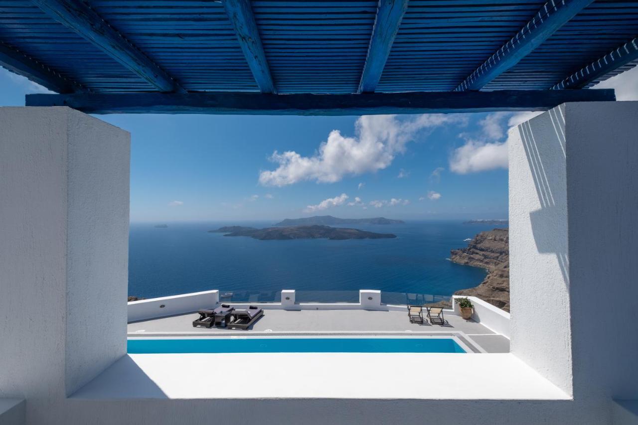 Villa Argento Nero Fira  Exterior foto